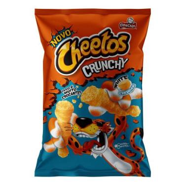 Imagem de Salgadinho Cheetos Crunchy Sabor White Cheddar Elma Chips 78g, 78g, Wh