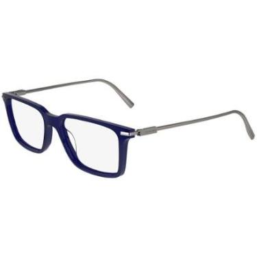 Imagem de Armação de Óculos Ferragamo SF2977 432 - Azul 53-Masculino