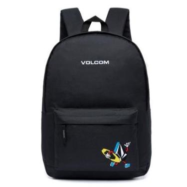 Imagem de Mochila Escolar Volcom Masculina Feminina Juvenil Espaçosa Resistente-Masculino