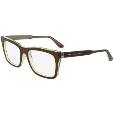Imagem de Armação de Óculos Calvin Klein CK24542 280 - Marrom Cristal 54-Masculino