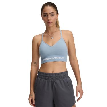 Imagem de Top de Treino Under Armour Vanish Seamless Low Feminino PP Cinza-Feminino