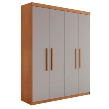 Imagem de Guarda Roupa Solteiro Hera 4 Portas MDF Rufato