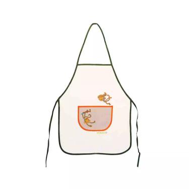 Imagem de Avental Infantil Leonora Plástico Modelo Basic Cristal