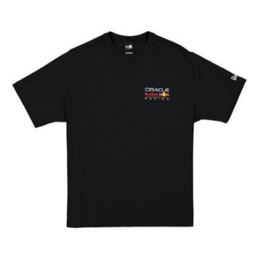Imagem de Camiseta New Era  Regular Red Bull Racing Korea Drop Preto-Masculino