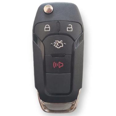 Imagem de Carcaça Chave Canivete Ford New Ka 2015 2016 2017 2018 2019 2020 2021 