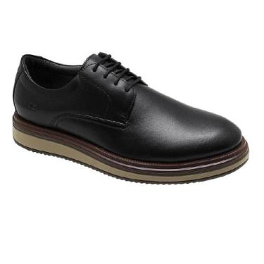 Imagem de Sapato democrata durant couro casual ref 596101 masculino, Preto, 40