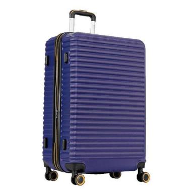 Imagem de Mala de Viagem 32KG SESTINI RACER Grande Ziper Expansor Cadeado TSA Az