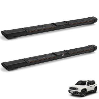 Imagem de Estribo Lateral Jeep Renegade 2015 a 2021 Preto Keko My Road