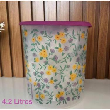 Imagem de TUPPERWARE FLORAL PARA ARMAZENAR ALIMENTOS Desabrochar , Desabrochar 4