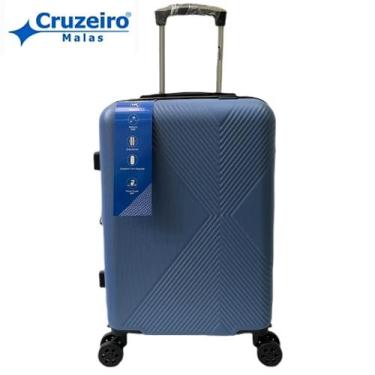 Imagem de Mala Pequena de Bordo CRUZEIRO 10Kg Expansiva Giratória 360º Rodas Dup