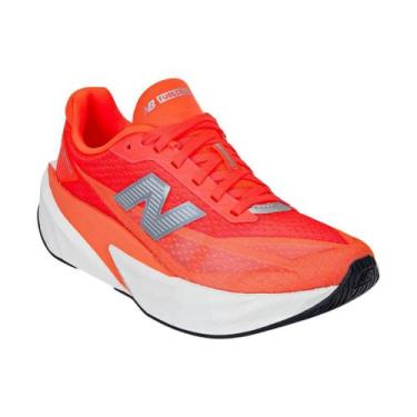 Imagem de Tenis Feminino Running Leveza Fuelcell Rebel V5 New Balance, Laranja, 