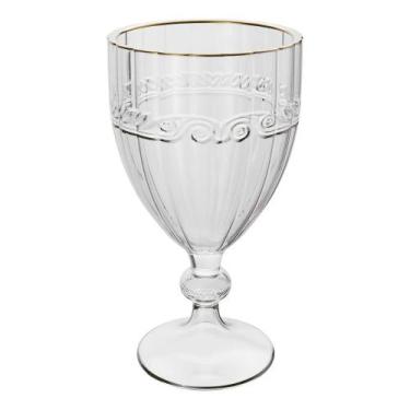 Imagem de Taca de Cristal Ecologico com Fio de Ouro Imperial 330ml - Lyor