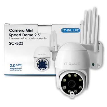Imagem de Câmera Segurança Externa 1080p Wifi Ptz Alerta Audio Noturna App IPC36