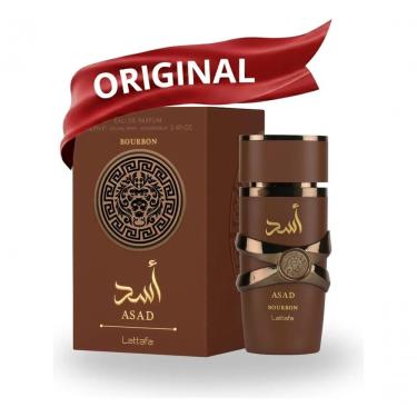 Imagem de Perfume Asad Bourbon Masculino Eau de Parfum Amadeirado Doce 100ML Lattafa