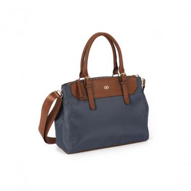 Imagem de Bolsa Feminina Gash BS73020GA em Nylon e Material Sintético Tamanho m Cinza 9,9L para Uso Diário