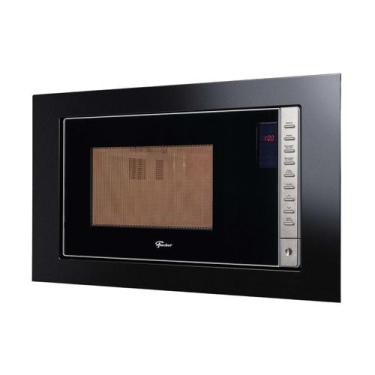 Imagem de Micro-ondas fischer fit line embutir 25l moldura preta 220v 3491598444