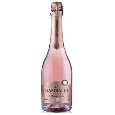 Imagem de Espumante Garibaldi Moscato Zero Álcool Rosé 750 ml