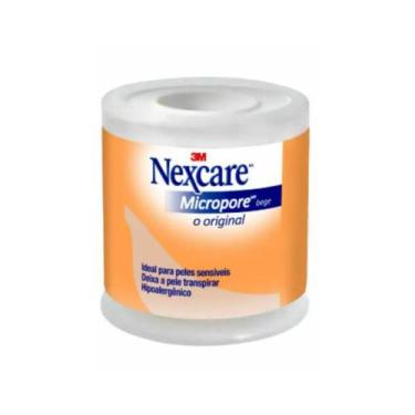 Imagem de Fita Micropore 5cmx4,5m (Bege) - Nexcare 3M