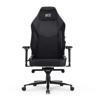 Imagem de Cadeira Gamer Ergonômica DT3 N10, Até 160Kg, Reclinável, Braço 4D, Cla