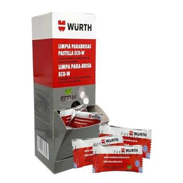 Imagem de Limpa Para-Brisa em Pastilhas Wurth - Kit c/50 Pastilhas