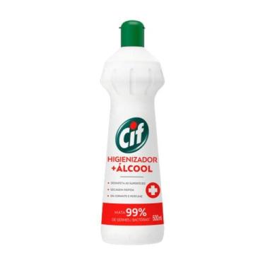 Imagem de Limpador Multiuso Cif Higienizador + Álcool 500ml