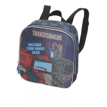 Imagem de Lancheira Robô Transformers Optimus Térmica Infantil Escolar