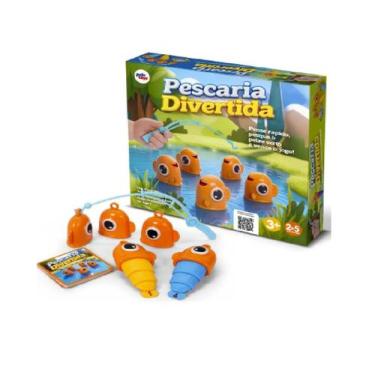 Imagem de Brinquedo Pescaria Divertida com Peixinhos Coloridos - 04108, 1 unidad