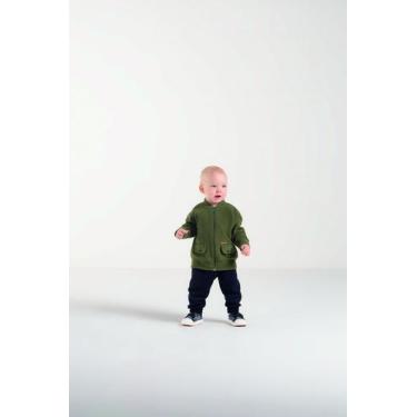 Imagem de Conjunto Moletom Infantil Menino Dila 04508, P, Verde
