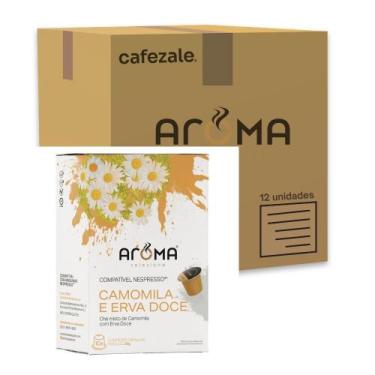Imagem de 120 Cápsulas de Chá Compatíveis com Nespresso Aroma Camomila, Camomila