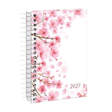 Imagem de Agenda 2027 Mini Floral Sakura Cerejeira Japonesa Rosa Claro (Rosa Claro)