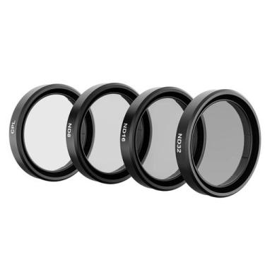 Imagem de Kit de Filtros CPL/ND8/16/32 para DJI Osmo Action 3/4/5Pro - Telesin