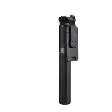 Imagem de Z1 Tripé para bastão de selfie 2 em 1 Suporte profissional multifuncional portátil para bastão de selfie (Preto)