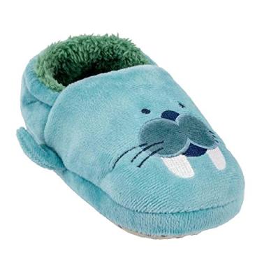 Imagem de Pantufa Infantil Menino Play Leão Marinho Pimpolho-28-29 Azul
