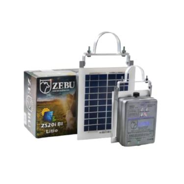 Imagem de Eletrificador Solar de Cerca Elétrica Rural ZS20 para 2.100 Metros - Zebu