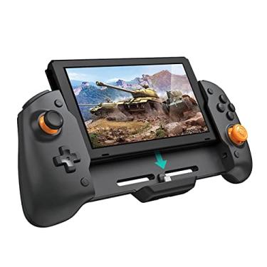 Imagem de Controlador sem fio compatível com o Nintendo Switch，Controlador Ergonômico para Switch com,Indução de Gravidade do Giroscópio de Seis Eixos,Dupla Vibração Motor e Botão de Captura de Tela