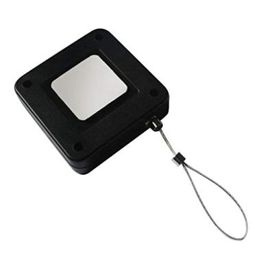 Imagem de Wemay Fecho de porta automático com tensão 800G Todos os fechos de porta com caixa de cabo anti-roubo de fio de aço de 1,2M (preto)