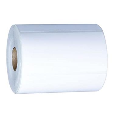 Imagem de Etiqueta Adesiva Papel Couche Impressão com Ribbon Padrão Zebra/Argox 100x50mm 35m