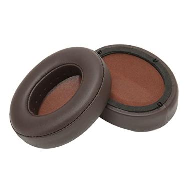 Imagem de Vbestlife Almofada Auricular de Substituição para Fones de Ouvido Edifier W855BT, Couro Proteico, Marrom