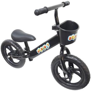 Imagem de Bicicleta Infantil Sem Pedal Balance Equilibrio Aro 12 Criança Pneu Ev