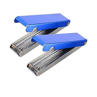 Imagem de 13 Fios de Oxy-Acetileno TorchTip Conjunto de Ferramentas de Limpeza de Solda de Aparelhos de Corte/Pontas, Orifícios de Gás, Carburadores de Motor, Sprinklers, Arquivos de Agulhas de Porca de Guitarra e Cabeças de Chuveiro