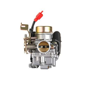 Imagem de Carburador PUCKY para CVK32MM Keihin motocicleta de repuesto para todos los Scooters Atv com GY6 150-250CC tanque 260 Scooter