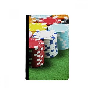 Imagem de Porta-passaporte com foto de jogo de mesa Chip Green Notecase Burse capa carteira porta-cartão, Multicolorido.