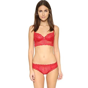 Imagem de Natori Sutiã feminino com aro de três quartos de penas, Oxicoco, 34DD