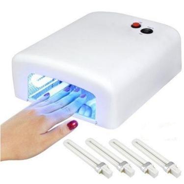 Imagem de Cabine de Unha Secar Gel Uv Cura unha de Fibra Estufa Nails