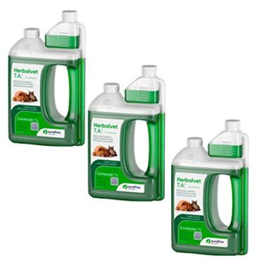 Imagem de Herbal Vet 1 Lt Desinfetante Herbal Kit 3 unidades
