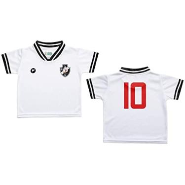 Imagem de Camiseta Bebê Vasco Branca Oficial - Torcida Baby