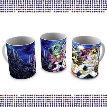 Imagem de Caneca de Porcelana Cavaleiros do Zoodíaco 14