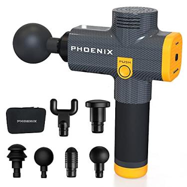 Imagem de Pistola De Massagem Muscular Alta Frequência (Analógica - 6 Cabeça)