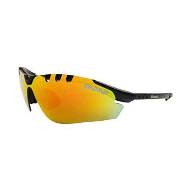 Imagem de Óculos de Sol Eassun X-Light Sport - Preto Fosco com Lente Vermelho Claro Revo