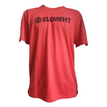Imagem de Camiseta Element Blazin Color Masculina - Vermelho